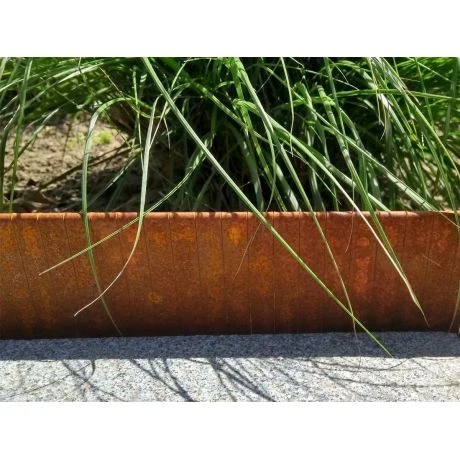 Eccoborder EASYFIX CS 100 L240xH10cm Corten (+ 3 Pennen & Pockets) 4 Eccoborder EASYFIX CS 100 L240xH10cm Corten (+ 3 Pennen & Pockets) - Afbeelding 4