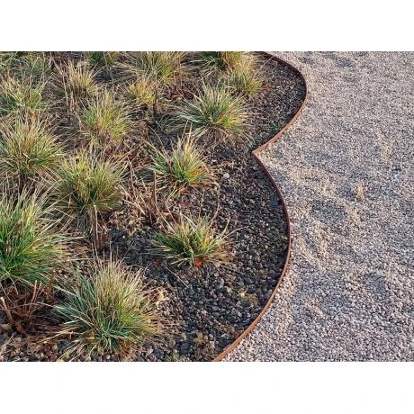 Eccoborder EASYFIX CS 100 L240xH10cm Corten (+ 3 Pennen & Pockets) 5 Eccoborder EASYFIX CS 100 L240xH10cm Corten (+ 3 Pennen & Pockets) - Afbeelding 5