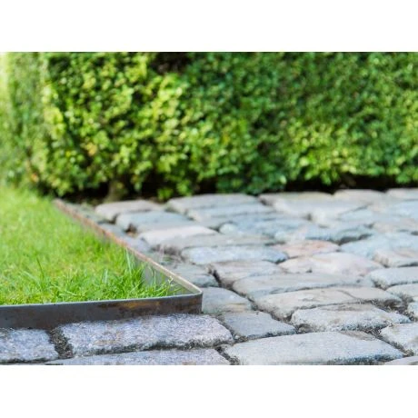 Eccoborder EASYFIX LI 100 L240xH10cm Corten (+ 3 Pennen & Pockets) 2 Eccoborder EASYFIX LI 100 L240xH10cm Corten (+ 3 Pennen & Pockets) - Afbeelding 2