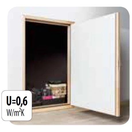 FAKRO Knieschotdeur DWT 70x90 2 FAKRO Knieschotdeur DWT 70x90 - Afbeelding 2