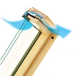 FAKRO Tuimeldakvenster FTW-V P2 134x140 -Bouw Materialens Winkel fakro velux tuimeldakvenster ftw v p2 134x140 4