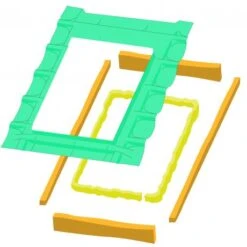 FAKRO XDP Plus Onderdakkraag 78x118 6 FAKRO XDP Plus Onderdakkraag 78x118 -Bouw Materialens Winkel fakro xdp onderdakkraag 78x118 3