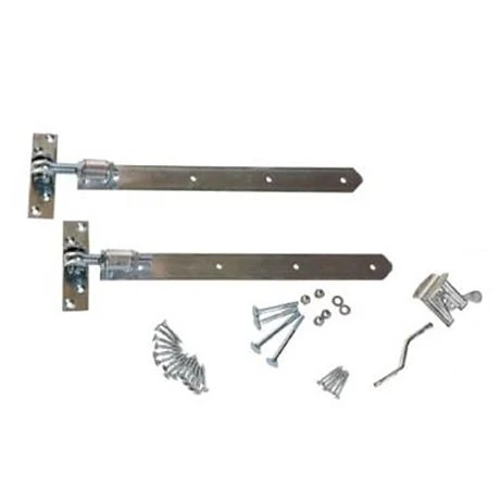 Frans Kastanjepoort Met Eiken Frame 100x120cm + Palen 2 Frans Kastanjepoort Met Eiken Frame 100x120cm + Palen - Afbeelding 2