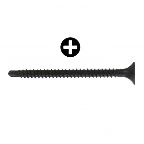Gipsplaatschroef Boorpunt 3,5x45mm (500 Stuks) 1 Gipsplaatschroef Boorpunt 3,5x45mm (500 Stuks)