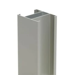 Hoekpaal 80/60mmx300cm Gleuf Van 36mm Steengrijs -Bouw Materialens Winkel hoekpaal 80 60mmx300cm gleuf van 36mm steengrijs 2