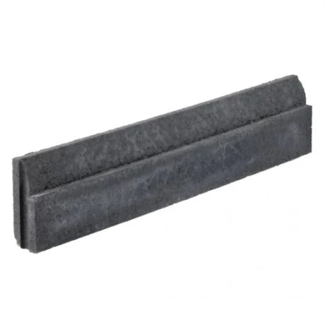 Inviso Boordsteen 100x20x6-1,5cm Antraciet Zwart 1 Inviso Boordsteen 100x20x6-1,5cm Antraciet Zwart