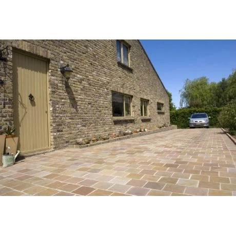 Kandla Ochre 14x14x ±2,5cm (kist 20,56m²) 4 Kandla Ochre 14x14x ±2,5cm (kist 20,56m²) - Afbeelding 4