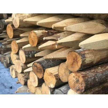 Kastanjepaal Ø6-8cmx200cm 2 Kastanjepaal Ø6-8cmx200cm - Afbeelding 2