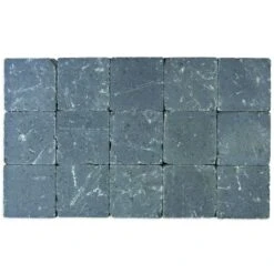 Klinker Cilinder Getrommeld 15x15x6 Muisgrijs (pallet 9,55m²)