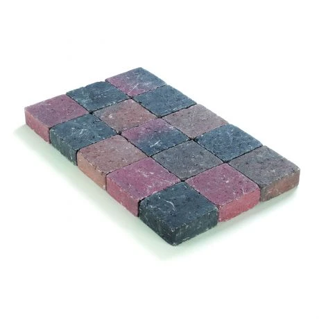 Klinker Cilinder Getrommeld 15x15x4 Herfst (pallet 14,18m²) 2 Klinker Cilinder Getrommeld 15x15x4 Herfst (pallet 14,18m²) - Afbeelding 2