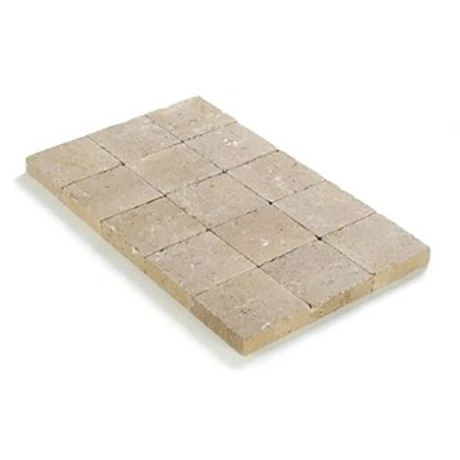 Klinker Cilinder Getrommeld 15x15x4 Zandgeel (pallet 14,18m²) 2 Klinker Cilinder Getrommeld 15x15x4 Zandgeel (pallet 14,18m²) - Afbeelding 2