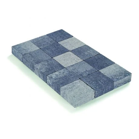 Klinker In-line Trommeling 15x15x6 Grijs-zwart (pallet 11,7m²) 2 Klinker In-line Trommeling 15x15x6 Grijs-zwart (pallet 11,7m²) - Afbeelding 2