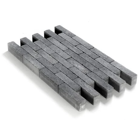 Klinker In-line Trommeling WAAL 20x5x6 Grijs-zwart (pallet 9,36m²) 2 Klinker In-line Trommeling WAAL 20x5x6 Grijs-zwart (pallet 9,36m²) - Afbeelding 2
