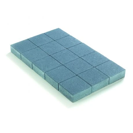 Klinker Ongetrommeld 15x15x6 Arduinblauw (pallet 11,7m²) 2 Klinker Ongetrommeld 15x15x6 Arduinblauw (pallet 11,7m²) - Afbeelding 2
