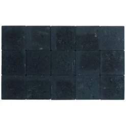Klinker Ongetrommeld Zonder Velling 15x15x6 Zwart (pallet 11,7m²)