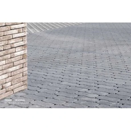 Klinker Waterdoorlaatbaar 22x11x10 Zwart (pallet 6,44m²) 6 Klinker Waterdoorlaatbaar 22x11x10 Zwart (pallet 6,44m²) - Afbeelding 6