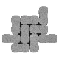 Klinker Waterdoorlaatbaar 22x11x6 Grijs (pallet 10,73m²) -Bouw Materialens Winkel klinker waterdoorlaatbaar 22x11x6 grijs pallet 1073m 2