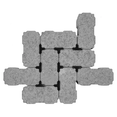 Klinker Waterdoorlaatbaar 22x11x8 Grijs (pallet 8,59m²) 3 Klinker Waterdoorlaatbaar 22x11x8 Grijs (pallet 8,59m²) - Afbeelding 3