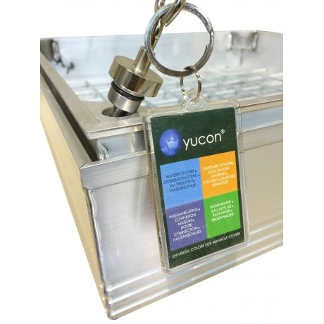 Klinkerdeksel Yucon Pro M.10 10cm 50x50 (+ Keybag ONE) 2 Klinkerdeksel Yucon Pro M.10 10cm 50x50 (+ Keybag ONE) - Afbeelding 2