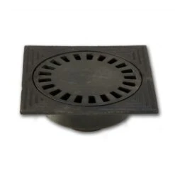 Klokput Gietijzer 30x30