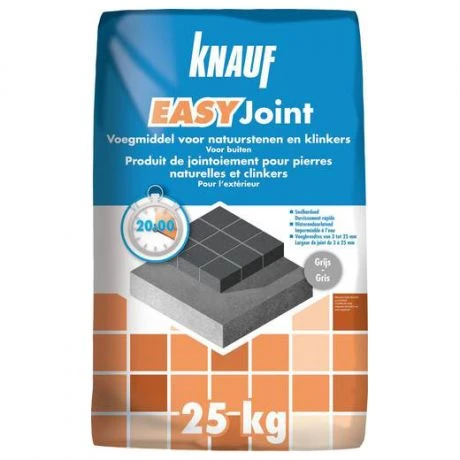 Knauf EASYJoint Grijs 25KG 1 Knauf EASYJoint Grijs 25KG