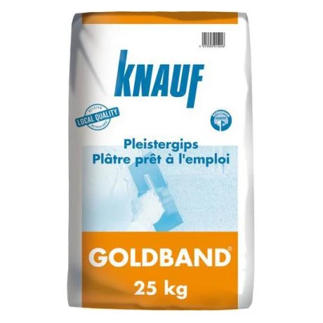Knauf GOLDBAND E 25KG 2 Knauf GOLDBAND E 25KG - Afbeelding 2