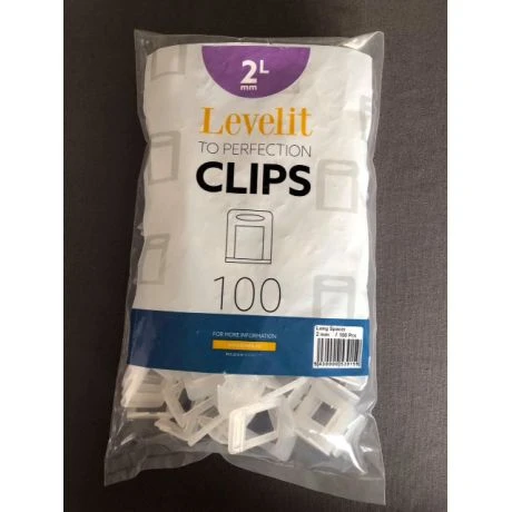 Levelit Clips (H15-25mm) Dikte 2mm - Pak Van 100 3 Levelit Clips (H15-25mm) Dikte 2mm - Pak Van 100 - Afbeelding 3