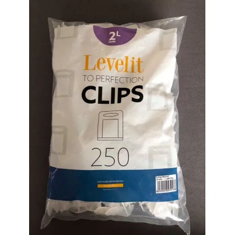 Levelit Clips (H15-25mm) Dikte 4mm - Pak Van 250 3 Levelit Clips (H15-25mm) Dikte 4mm - Pak Van 250 - Afbeelding 3