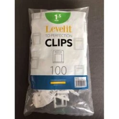 Levelit Clips (H6-12mm) Dikte 1.5mm - Pak Van 100 -Bouw Materialens Winkel levelit clips h6 12mm dikte 15mm pak van 100 2
