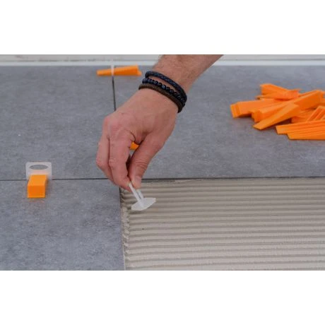 Levelit Clips (H6-12mm) Dikte 1mm - Pak Van 500 5 Levelit Clips (H6-12mm) Dikte 1mm - Pak Van 500 - Afbeelding 5