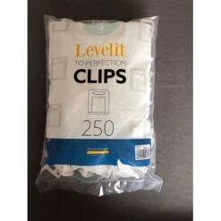 Levelit Clips (H6-12mm) Dikte 4mm - Pak Van 250 -Bouw Materialens Winkel levelit clips h6 12mm dikte 4mm pak van 250 2