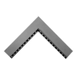 LSDRAIN ALU Side Drain 75 Binnenhoekverbinding