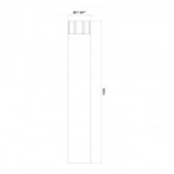 METIGLA N°10 Tussenpijp 1m - RAL7016 Antraciet Mat 7 METIGLA N°10 Tussenpijp 1m - RAL7016 Antraciet Mat -Bouw Materialens Winkel metigla n10 tussenpijp 100cm ral7016 antraciet mat 2