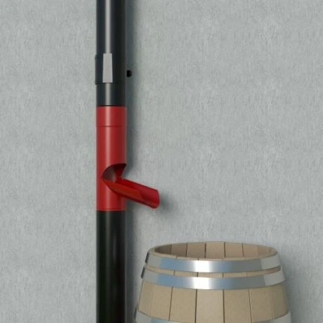 METIGLA N°15 Afvoervoet Aanpasbaar - RAL7016 Antraciet Glanzend 3 METIGLA N°15 Afvoervoet Aanpasbaar - RAL7016 Antraciet Glanzend - Afbeelding 3