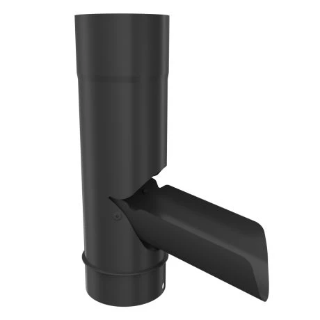 METIGLA N°15 Afvoervoet Aanpasbaar - RAL9005 Zwart Glanzend 2 METIGLA N°15 Afvoervoet Aanpasbaar - RAL9005 Zwart Glanzend - Afbeelding 2