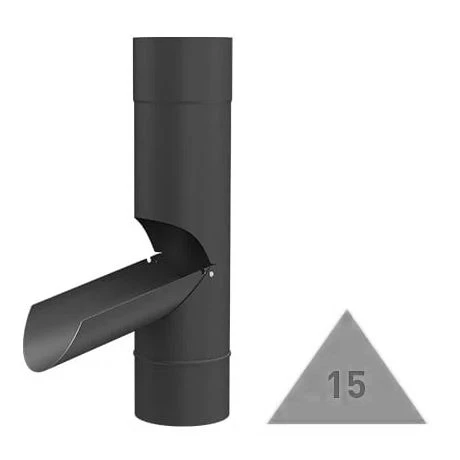 METIGLA N°15 Afvoervoet Aanpasbaar - RAL9005 Zwart Glanzend 1 METIGLA N°15 Afvoervoet Aanpasbaar - RAL9005 Zwart Glanzend