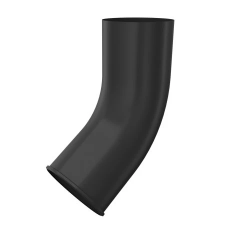 METIGLA N°16 Afvoervoet 60° - RAL9005 Zwart Glanzend 2 METIGLA N°16 Afvoervoet 60° - RAL9005 Zwart Glanzend - Afbeelding 2