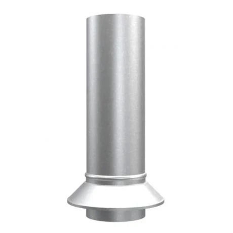 METIGLA N°17 Aansluitstuk Afvoer - Alu Zink Metaalkleur