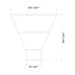 METIGLA N°18 Trechter - RAL9005 Zwart Glanzend 9 METIGLA N°18 Trechter - RAL9005 Zwart Glanzend -Bouw Materialens Winkel metigla n18 verzameltrechter ral9005 zwart 3