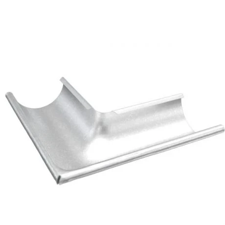 METIGLA N°9 Buitenhoek Goot - Alu Zink Metaalkleur 1 METIGLA N°9 Buitenhoek Goot - Alu Zink Metaalkleur