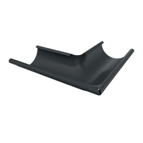 METIGLA N°9 Buitenhoek Goot - RAL7016 Antraciet Glanzend 2 METIGLA N°9 Buitenhoek Goot - RAL7016 Antraciet Glanzend - Afbeelding 2