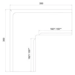 METIGLA N°9 Buitenhoek Goot - RAL9005 Zwart Mat 8 METIGLA N°9 Buitenhoek Goot - RAL9005 Zwart Mat -Bouw Materialens Winkel metigla n9 buitenhoek goot ral9005 zwart mat 2
