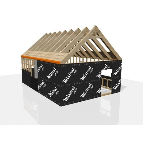 Mistral Neo Onderdak-/gevelfolie Rol 75m² 2 Mistral Neo Onderdak-/gevelfolie Rol 75m² - Afbeelding 2