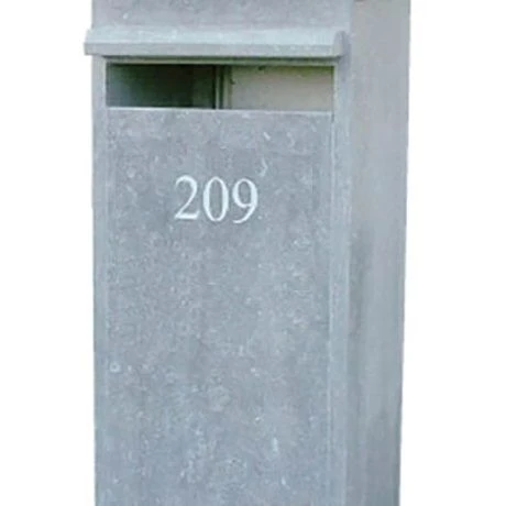 OPTIE Nummergravure Op Brievenbus Arduin 1 OPTIE Nummergravure Op Brievenbus Arduin