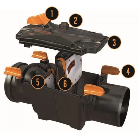 OTTIMA Klep Voor TSK ø125/ø160 2 OTTIMA Klep Voor TSK ø125/ø160 - Afbeelding 2