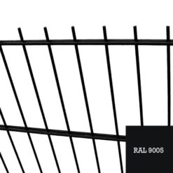 2D Paneel 8/6/8 - 1.83mx2.5m Zwart