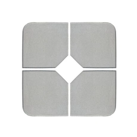 Parasolvoettegel 46x46cm 25KG Grijs (set Van 4 Stuks) 3 Parasolvoettegel 46x46cm 25KG Grijs (set Van 4 Stuks) - Afbeelding 3