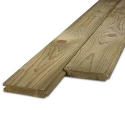 Plank Grenen 3,4x14,5x200cm Tand&Groef