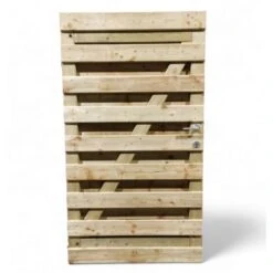 Poort Voor Horizontaal Houten Scherm B100xH195cm