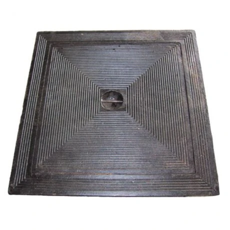 Putdeksel Gietijzer Enkel 80x80 1 Putdeksel Gietijzer Enkel 80x80